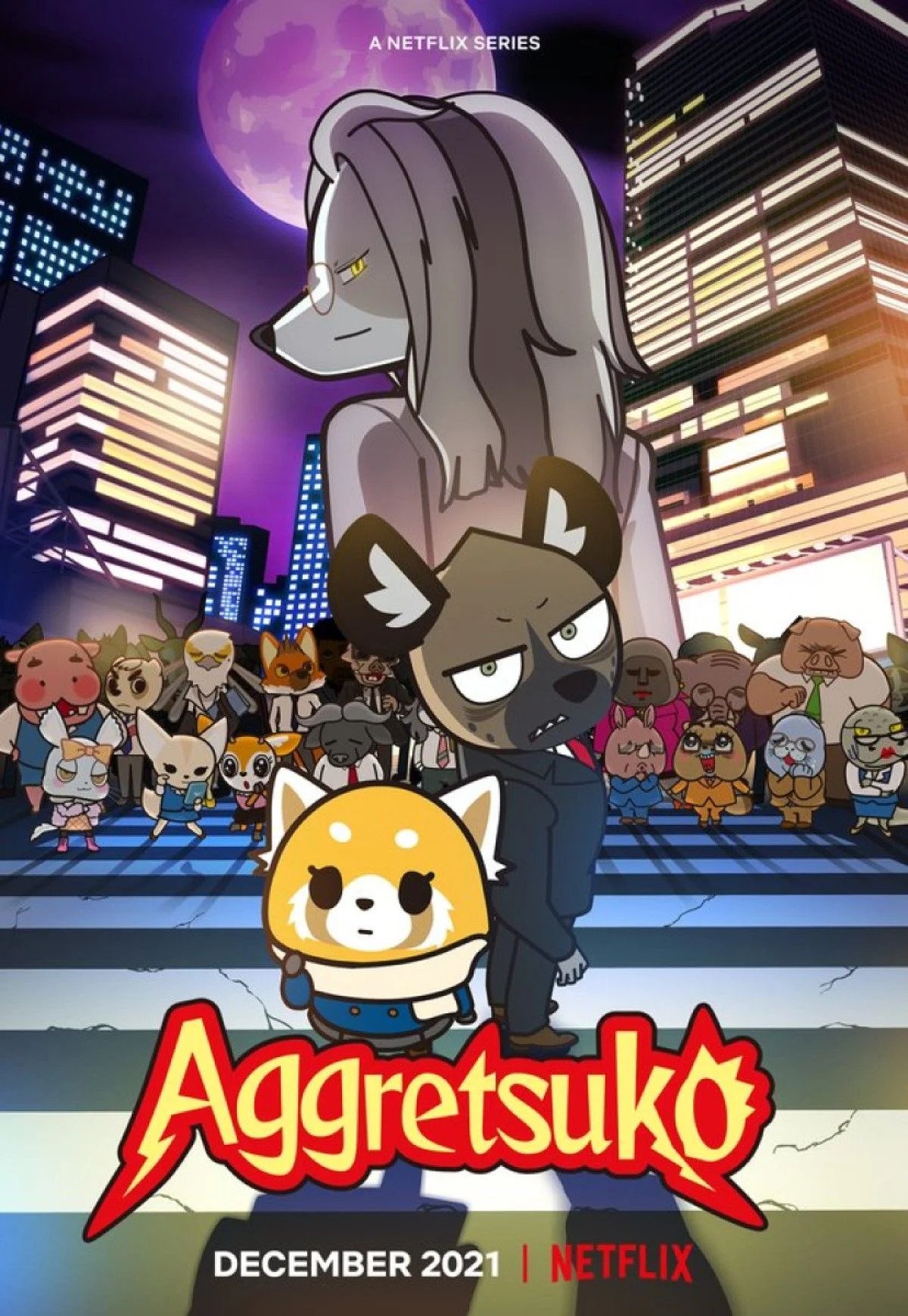 Aggretsuko, anime original de Netflix