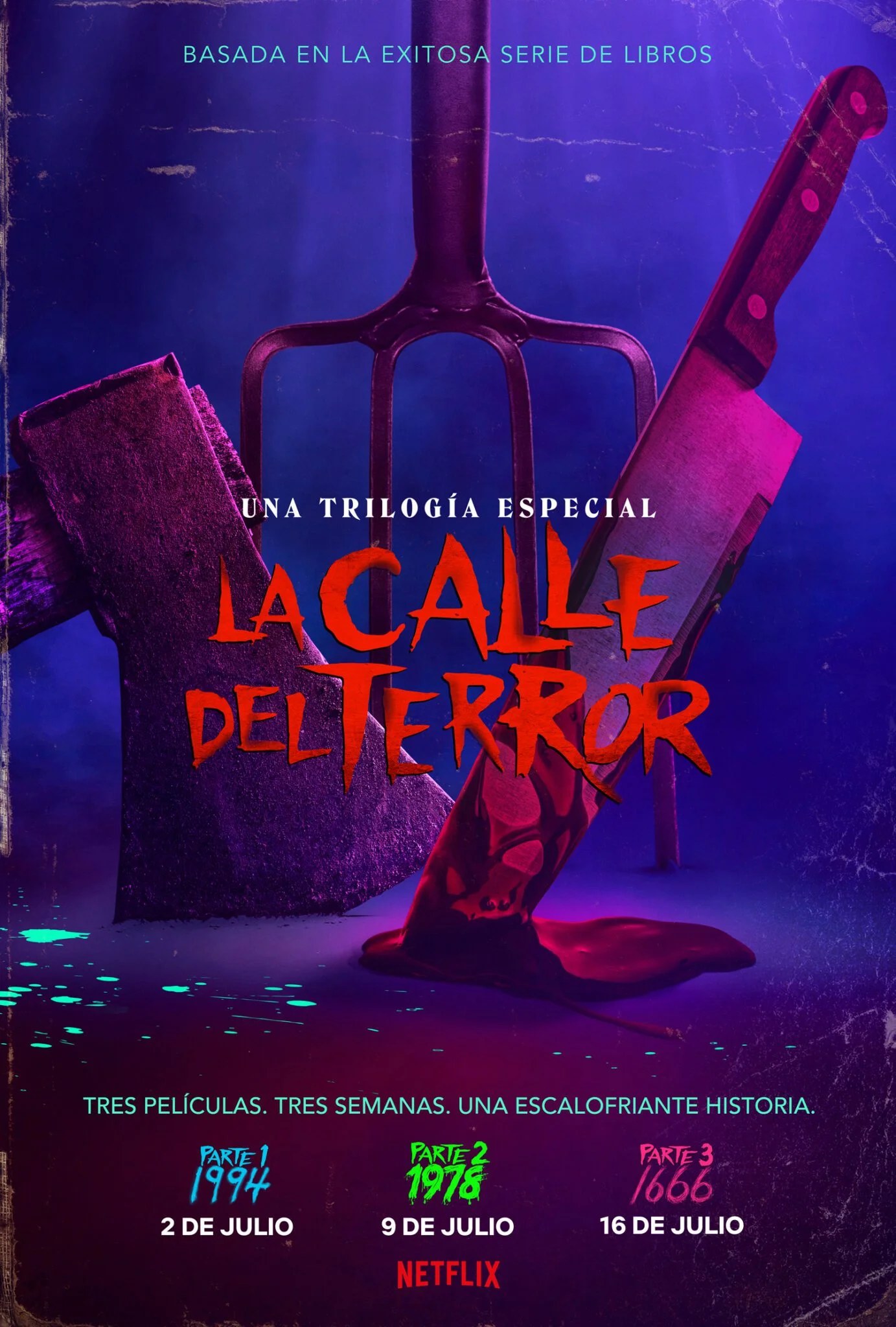 La calle del terror, trilogía de Netflix