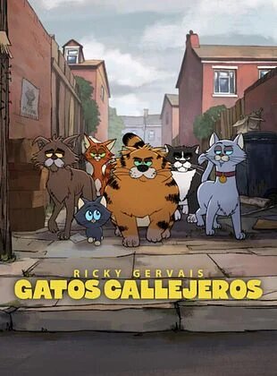 Gatos Callejeros, nueva serie animada de Ricky Gervais en Netflix