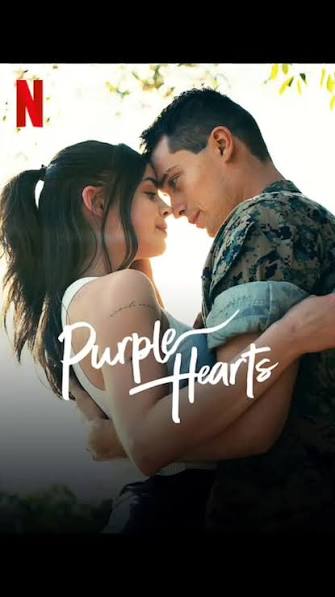 Purple Hearts, película de Netflix