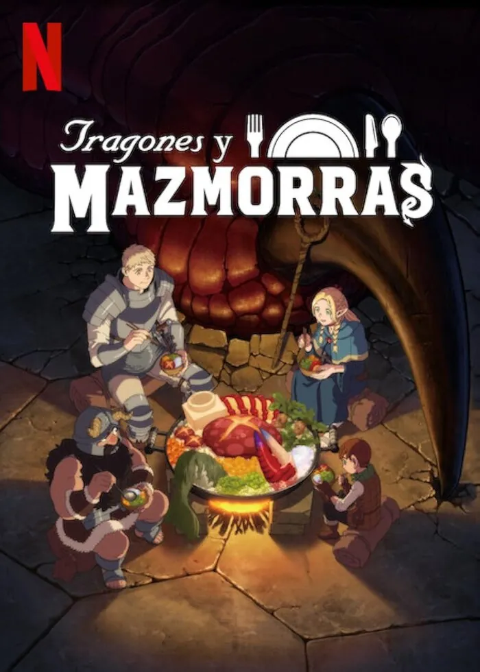 Tragones y Mazmorras, anime de Netflix
